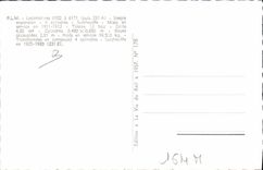 VINTAGE POSTCARD train Locomotive PLM 6102 has 6171