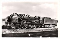VINTAGE POSTCARD train Locomotive the SNCF 231 E 1 has 20