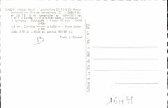 VINTAGE POSTCARD train Locomotive the SNCF 231 E 1 has 20