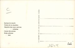 VINTAGE POSTCARD train Engine Machine 030.211