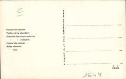 VINTAGE POSTCARD train Engine Machine 030.438