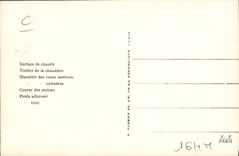 VINTAGE POSTCARD train Engine Machine 2026 of the state Wurtembourgeois Wurtemberg