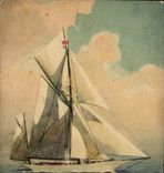 CPA Bateau Voilier 