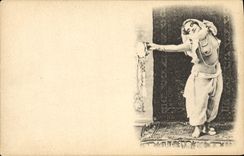 CPA Nu erotique Femme 