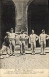 CPA Militaria Caserne Soldat Plotard 