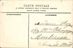 La POSTAL Militaria de la VENDIMIA acuartela los cuarteles de Uzes Brueys