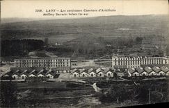 CPA Militaria Caserne Laon Les anciennes casernes d'artillerie 