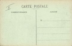 La POSTAL Militaria Epinal de la VENDIMIA acuartela los cuarteles de Courcy