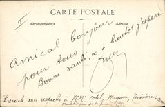 CPA Militaria Caserne Nimes Entree de la caserne d'artillerie
