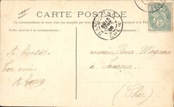 La POSTAL Militaria de la VENDIMIA acuartela los cuarteles de Cosne Binot