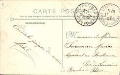 CPA Bateau de guerre Le Iena detruit par l'explosion du 12 mars 1907