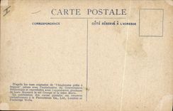 CPA Bateau de guerre L'amiral Sir John Jellicoe a bord du cuirasse Iron Duke 