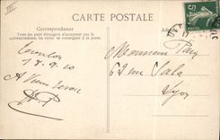 CPA Bateau de guerre canot major 