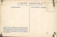 CPA Bateau de guerre L'Africa en mer 