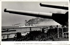 CPM Bateau de guerre Ligne de front des cuirasses