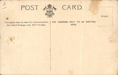 VINTAGE POSTCARD Warship HMS Lancaster Cruiser