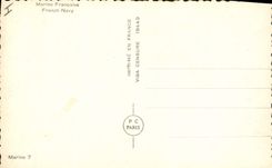 MODERN CARD Warship French Navy