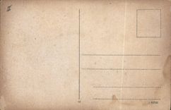 VINTAGE POSTCARD Theater of Mainz city