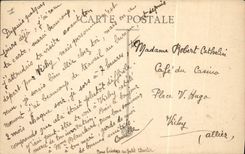 VINTAGE POSTCARD Montlucon Theater