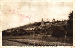 VINTAGE POSTCARD Mousseaux Panorama Taken of the Edges of the Seine