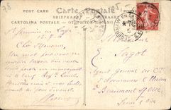 VINTAGE POSTCARD Saint Germain in Bush hammer the Esplanade the love and the madness Rules