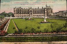 CPA St Germain en Laye Le Parterre et le Chateau