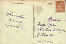 CPA St Germain en Laye Le Parterre et le Chateau