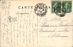 VINTAGE POSTCARD Castle of Rambouillet Southern Frontage