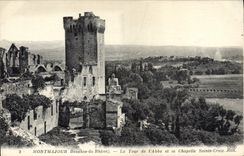 CPA Montmajour La Tour de L'Abbe et la Chapelle Saint Croix 