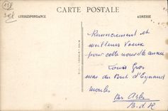 CPA Montmajour Facade Midi de la Nouvelle Abbaye