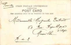 Prisión Tánger Cashba de la POSTAL de la VENDIMIA