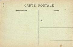 Patio principal de Clairvaux de la prisión de la POSTAL de la VENDIMIA del monasterio viejo de la casa central Saint de Bernard