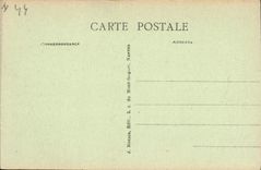 La prisión de París de la POSTAL de la VENDIMIA entró de la prisión del castillo