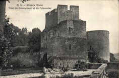 Vuelta de Gisors de la prisión de la POSTAL de la VENDIMIA del gobernador y del preso