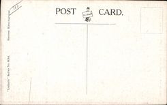 VINTAGE POSTCARD Child Dog Who said Zeppelins?