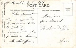 VINTAGE POSTCARD Child Soldier militaria Fred Sprugin