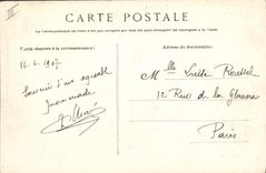 La POSTAL Moret de la VENDIMIA en Loing Maison viejo azucara la cebada de las monjas de Moret