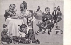 VINTAGE POSTCARD Spectacle of Joux Nicolas II Russia Russia Militaria