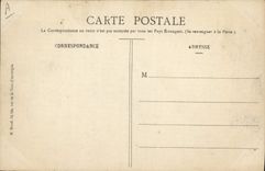 VINTAGE POSTCARD House Pernod Wire Doubs in front of the gardens of the factory