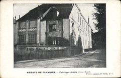 CPA Abbaye de Flavigny Fabrique d'anis Cote Nord 