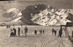 CPA Sports d'hiver Ski Luchon Superbagneres Les jeux d'hiver