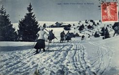 CPA Sports d'hiver Ski Plateau du Revard 