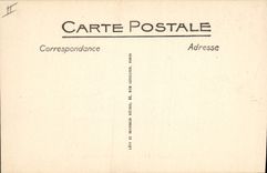 VINTAGE POSTCARD Winter sports Ski Superbagneres the winter a jump of 25 bills of quantities in ski