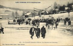 CPA Sports d'hiver Ski Vosges La grande semaine d'hiver Le terrain du concours 