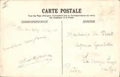 CPA Sports d'hiver Ski Freinage en chasse neige