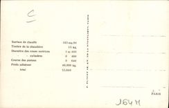 VINTAGE POSTCARD Train Engine Machine 130.609