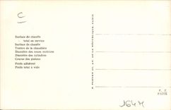 VINTAGE POSTCARD Train Engine Machine 030.729