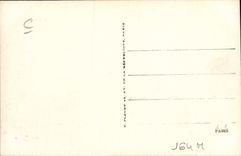 VINTAGE POSTCARD Train Engine Machine tender 0306 Company Orleans Chulons