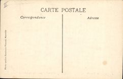 VINTAGE POSTCARD Sailing Boat a man with the sea