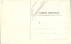 VINTAGE POSTCARD Sailing Boat the departure of the sailor Chocolate & The of the Colonial Co